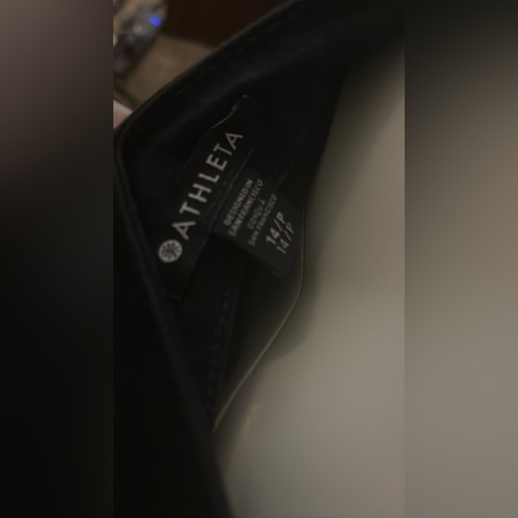 Athleta Black Slim Fit Pants - Picture 5 of 6